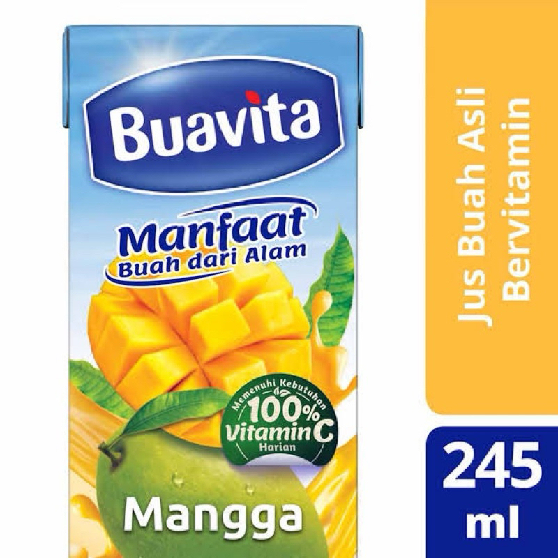 

Buavita 250 ml (Apel, Leci & Mangga)