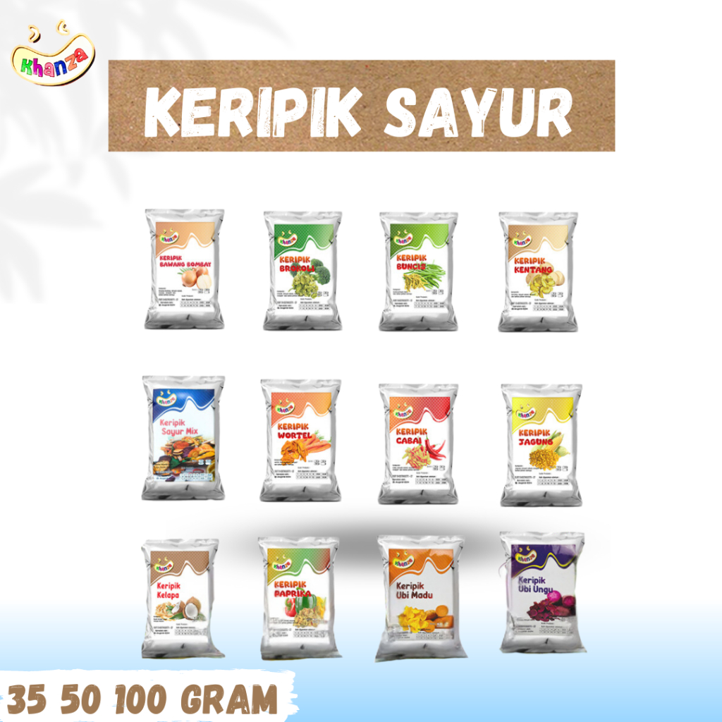 

KERIPIK BUAH 35 50 100 Gram BOMBAI BROKOLI BUNCIS KENTANG WORTEL CABAI JAGUNG PAPRIKA UBI MADU UBI UNGUKhas Kota Batu