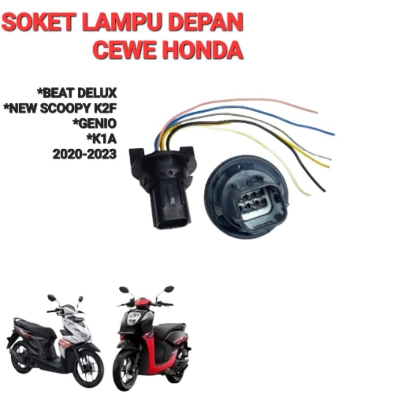 soket lampu LED Honda beat deluxe 2023 Honda ADV 160