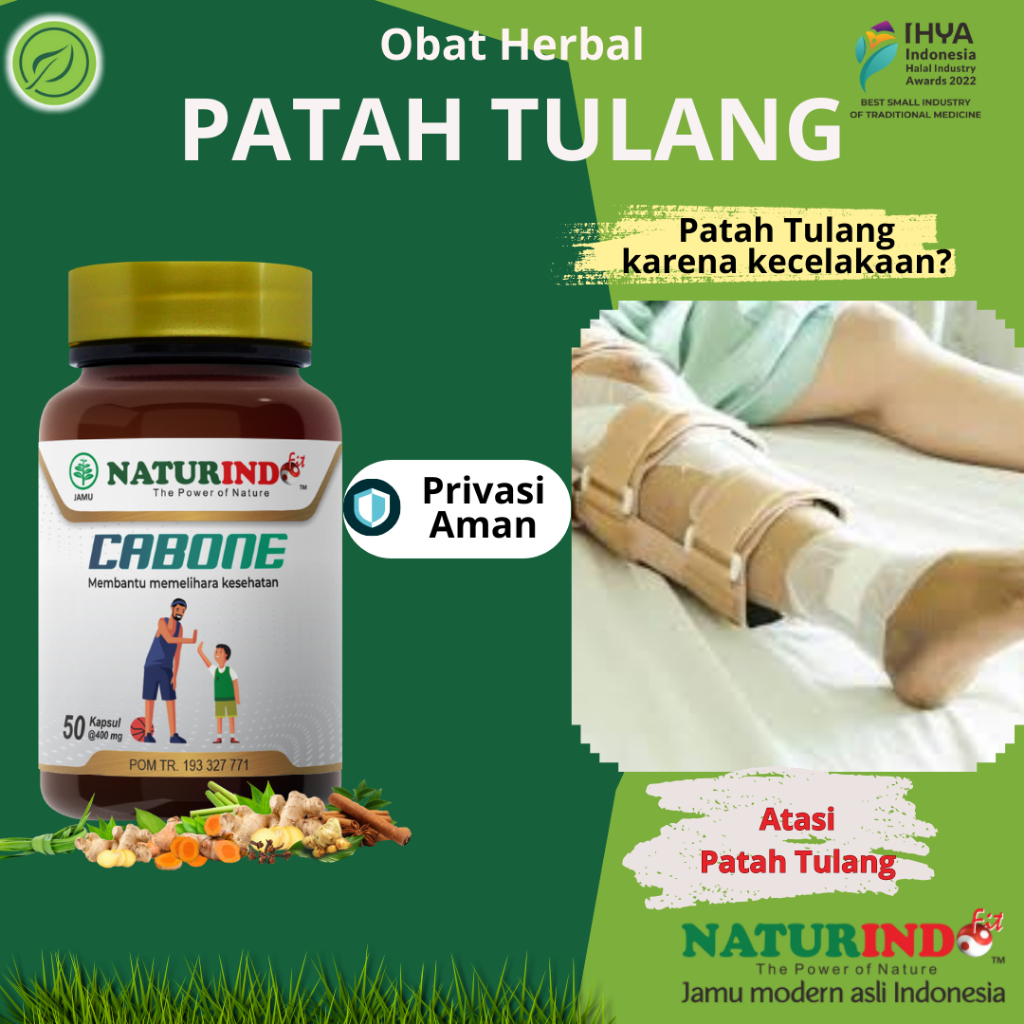 Herbal Patah Tulang & Retak Tulang Nutrisi Tulang