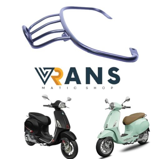 Aksesoris Vespa / Rear Rack Vespa Matic Sprint dan Primavera / Behel Vespa Primavera dan Sprint /  A