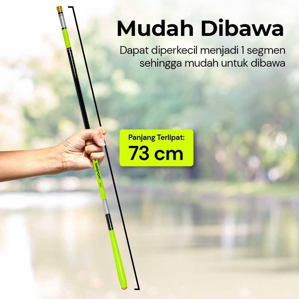 Joran Pancing Pole Tegek Carbon Fiber FishingRod