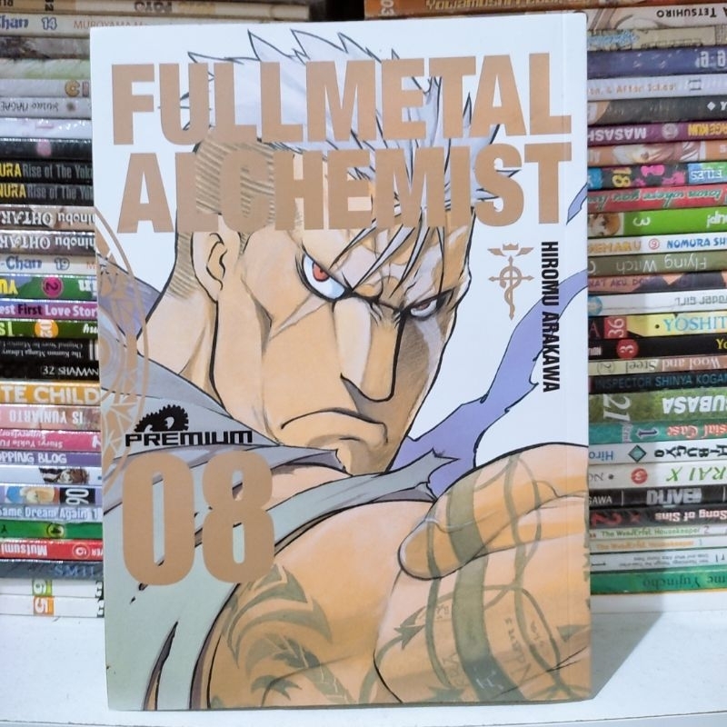 komik fullmetal alchemist premium vol 8 preloved langka