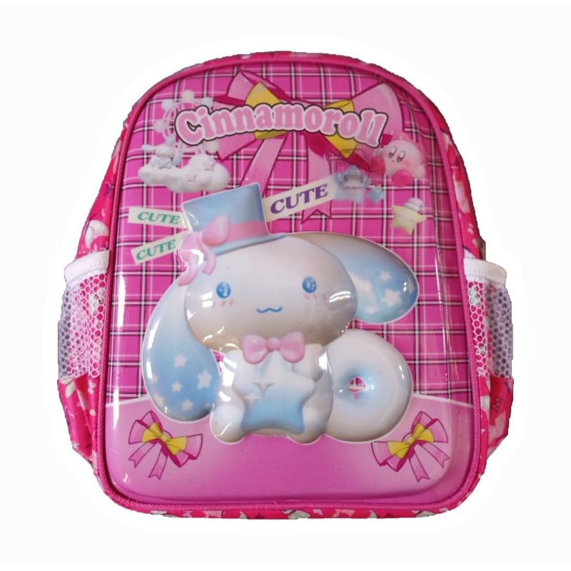 Tas Anak Paud Tas Anak Cewek Tas Anak TK Paud Tas Ransel Tas LED Tas Motif Cinamoroll/Kuromi/Hello K