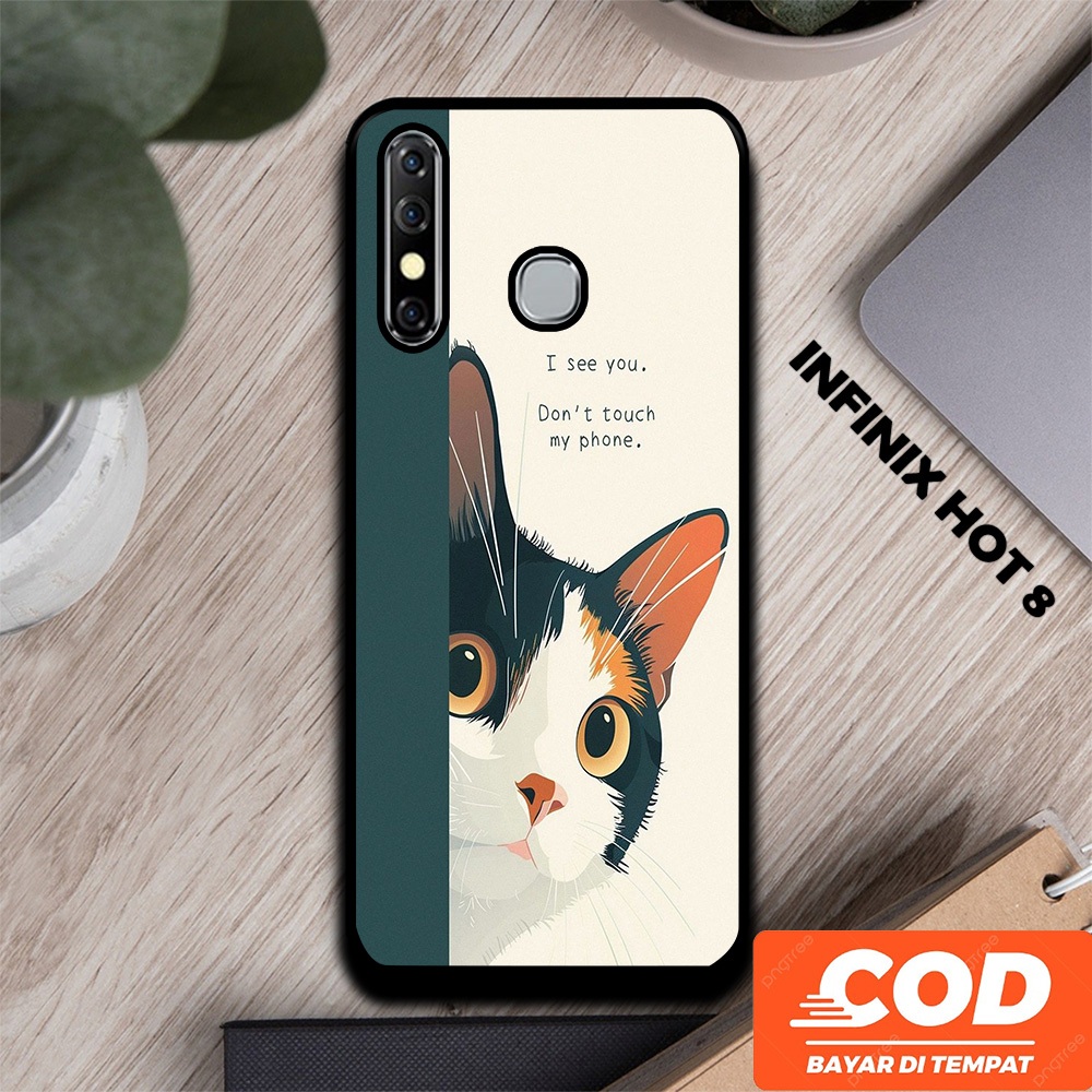 [A67] CASING HANDPHONE INFINIX HOT 8 - CASING INFINIX HOT 8 - CASING FASHION VIRAL - CASE AESTHETIC 
