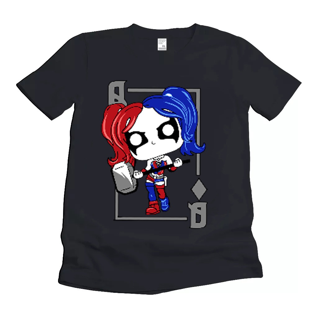 KAOS ATASAN ANAK PEREMPUAN HARLEY QUEEN FUNKO