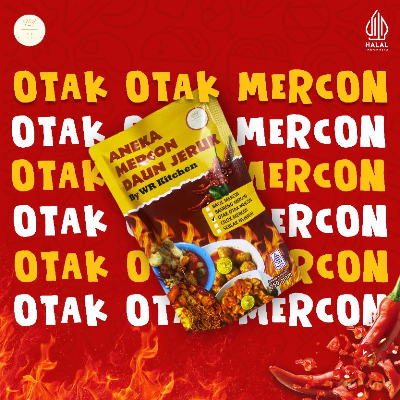 

MAKANAN INSTAN |OTAK OTAK MERCON | WR KITCHEN