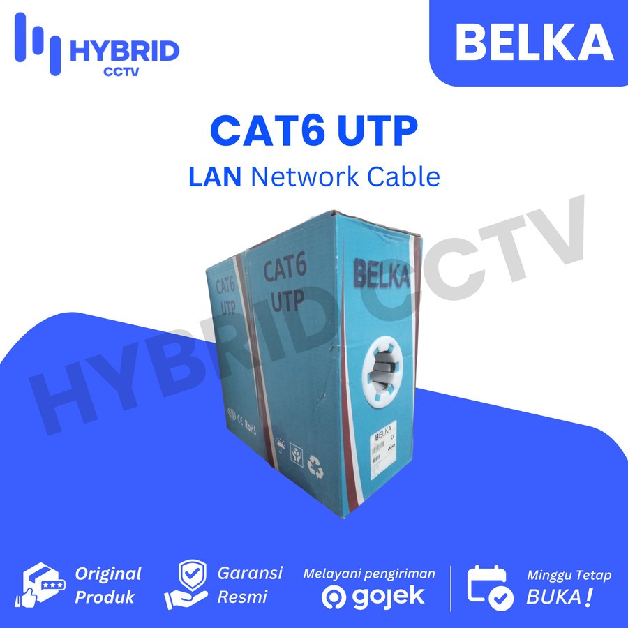 Belka Cat6 UTP Lan Per/meter