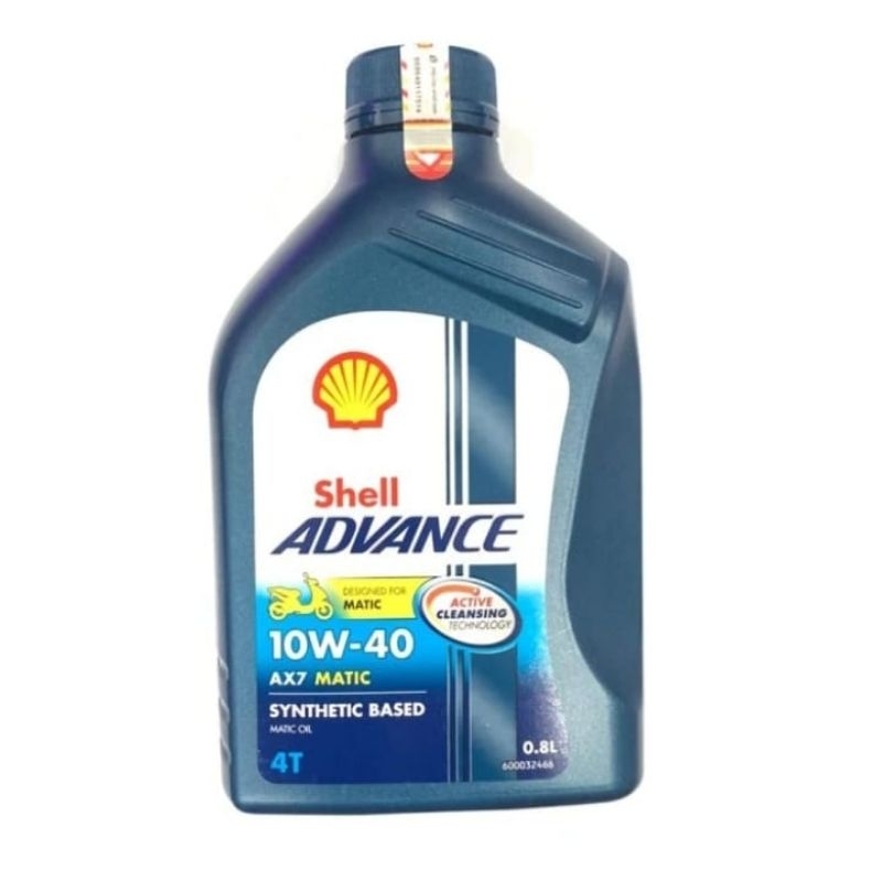 Oli Shell Matic Advance AX7 4T Scooter 10W-40 Honda Vario 125 Beat