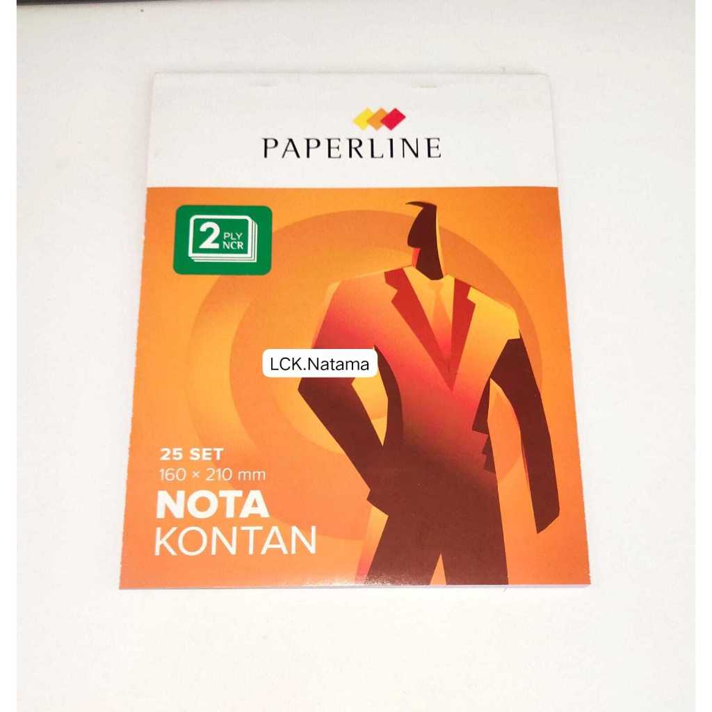

PAPERLINE NOTA KONTAN 2 PLY BESAR 25 set