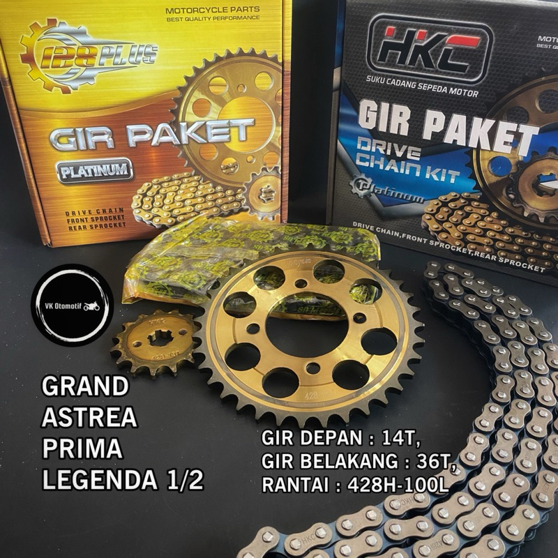 GEAR GIR SET PAKET Motor Honda Grand Astrea Legenda Impressa