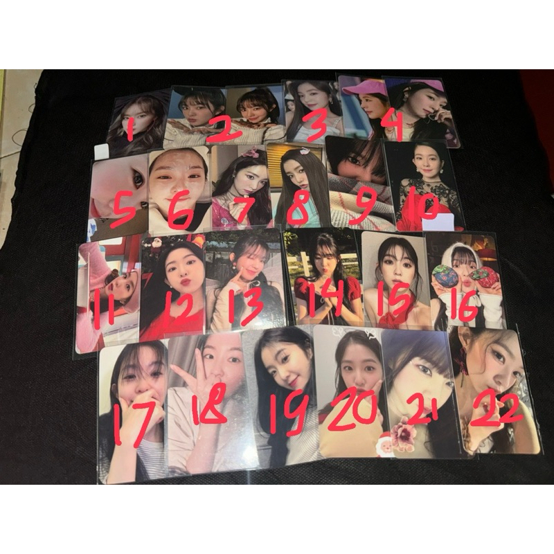 [ sale ] pc irene red velvet