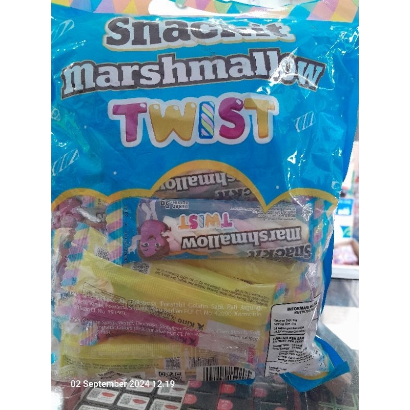 

Snackit marshmallow twist Bag isi 24pcs