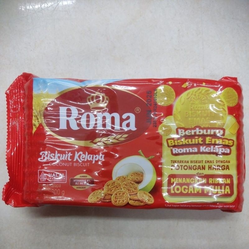 

ROMA BISC KELAPA 300G