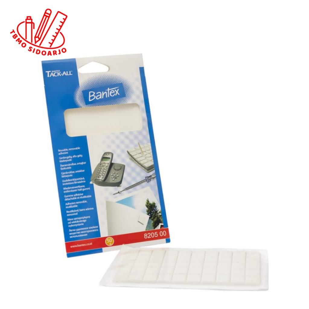 

TBMO Bantex Tack All Sticky Stuff Precut 50 gr 8205 00