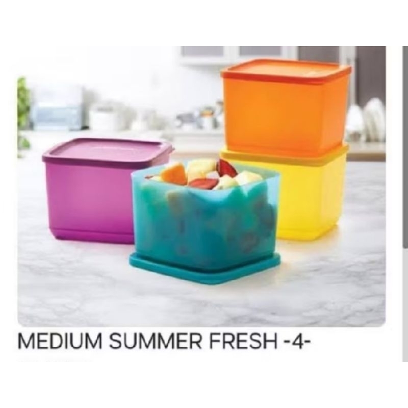 medium summer fresh tupperware