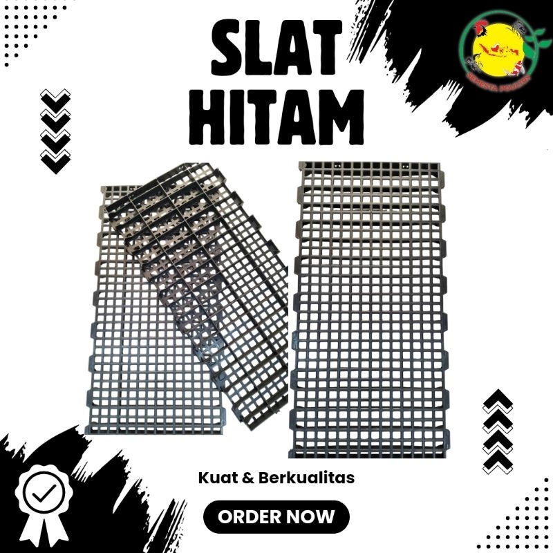 ALAS PLASTIK HITAM 100 X 50 X 4cm ALAS KANDANG BEBEK,AYAM,DOMBA,KAMBING