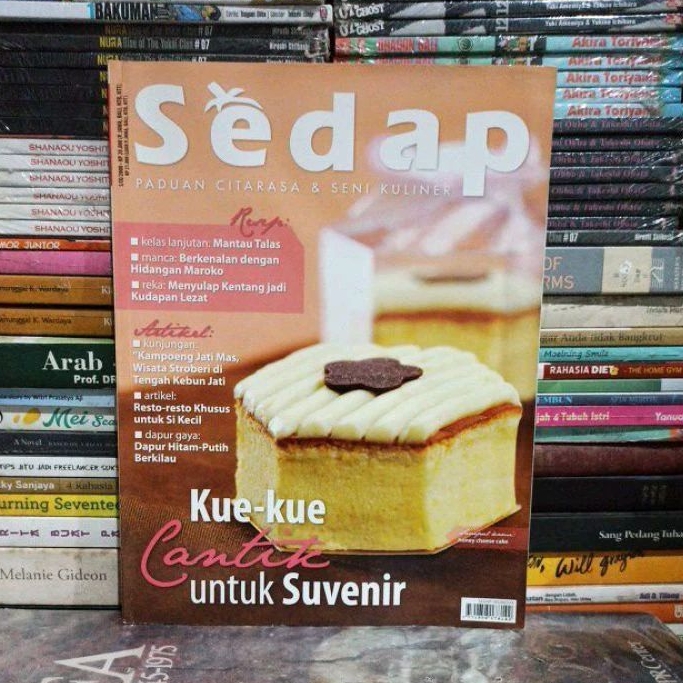 Majalah Original Sedap PANDUAN CITARASA & SENI KULINER 5/IX/2008 Bekas