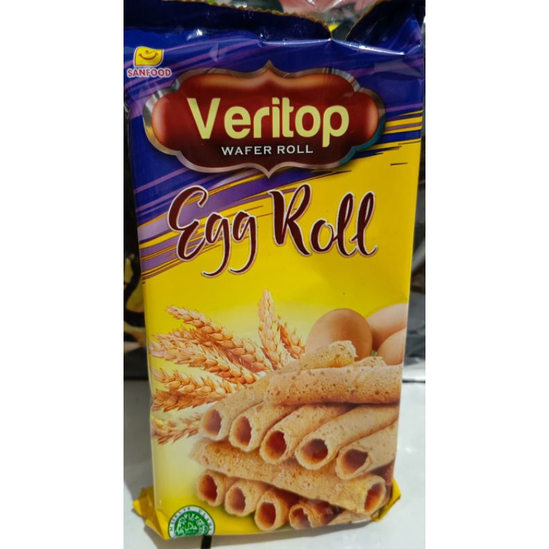 

❤Anastasia Store❤VERITOP WAFER ROLL EGG ROLL 80 GRAM