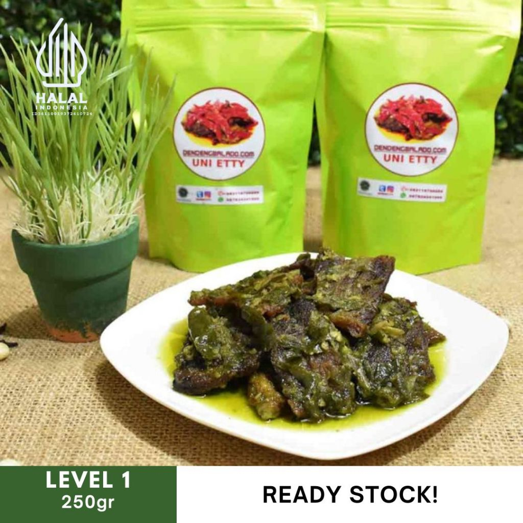 

Dendeng Balado Cabe Ijo - Uni Etty - 250gr