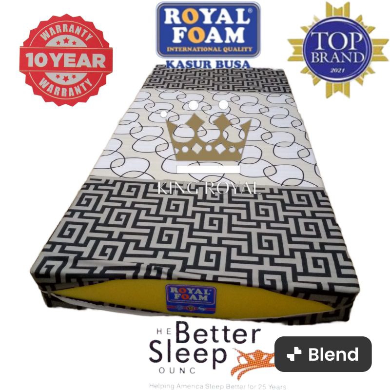 Kasur Busa Royal Foam 120x200x15 Kasur Busa Anti Kempes Kasur Royal Bergaransi