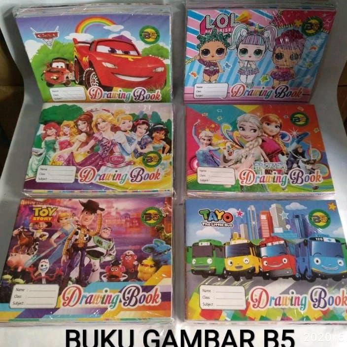 

BIG SALE BUKU GAMBAR B5 ISI 1 PCS BUKU GAMBAR KECIL