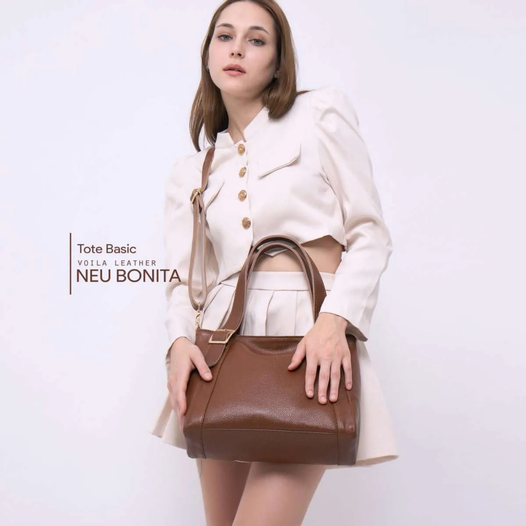 Tas Kulit Voila Neu Bonita Brown