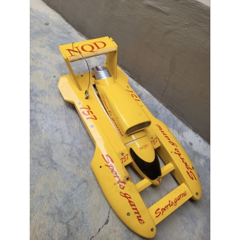 RC QD Boat Formula Hydro MURAH MULUS BARU (mainan remot anak kapal boat control balap motor mobil ax