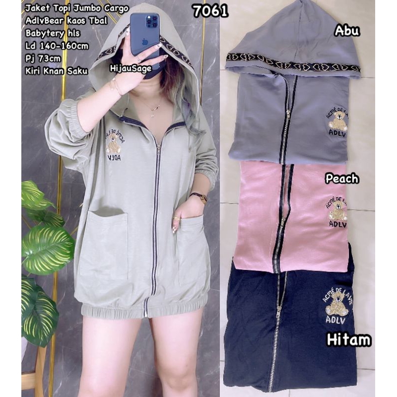 KAMA 7061 Jacket Topi Jumbo AdlvBear hls