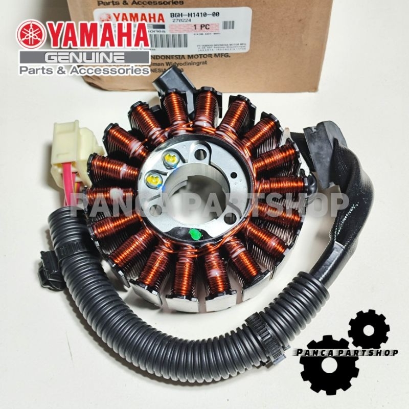 SPUL B6H NMAX NEW AEROX NEW ORIGINAL YAMAHA STATOR SPULL N-MAX B6H-H1410-00