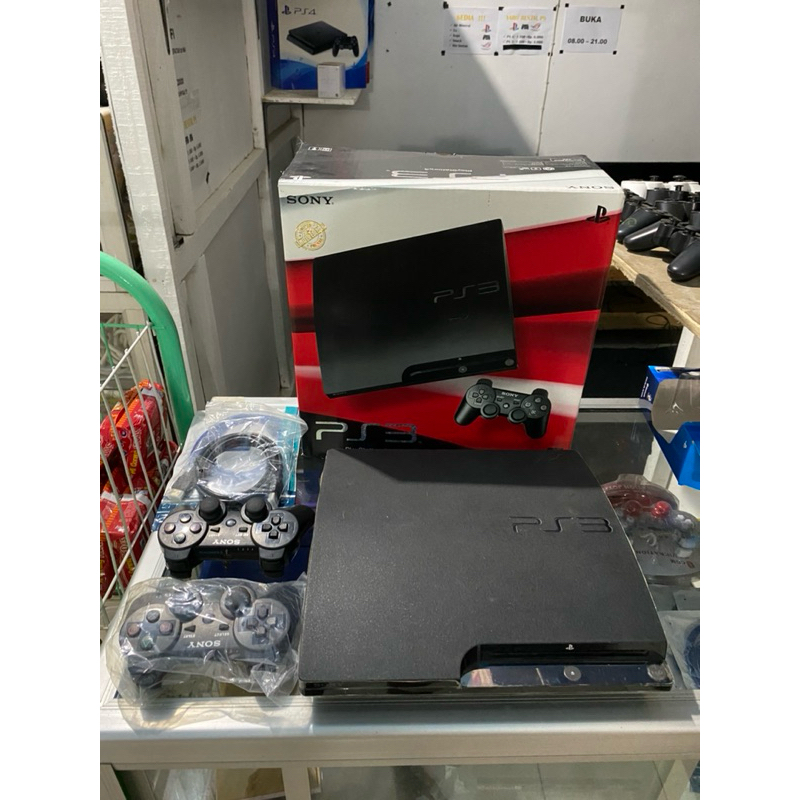 PS3 SLIM SERI 25 // PS 3 BARU MURAH SERI 25 FULLGAME 500GB// PS3 SLIM SERI25 // PS3 SERI 2500 (palin