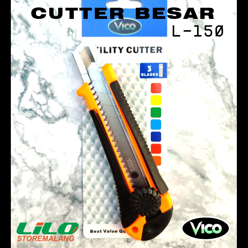 

Cutter Besar / Pemotong / cuter / kater kunci Putar VICO L14
