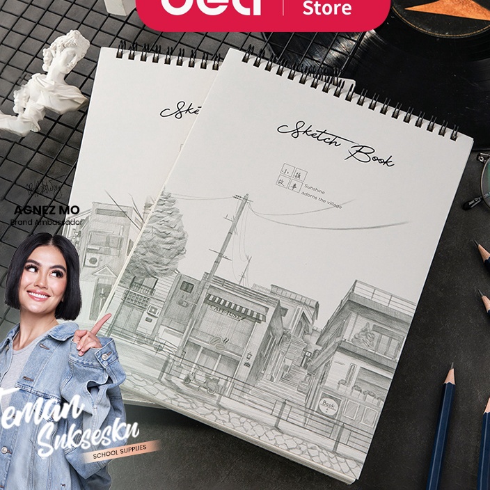 

PROMO SPESIAL Deli Buku Gambar B5 Vertikal Jilid Spiral 4 Halaman Dapat Dibalik 36 Derajat 73628