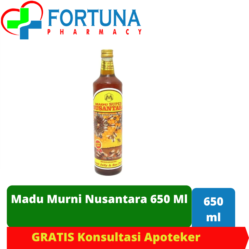 

Madu Murni Nusantara 650 Ml