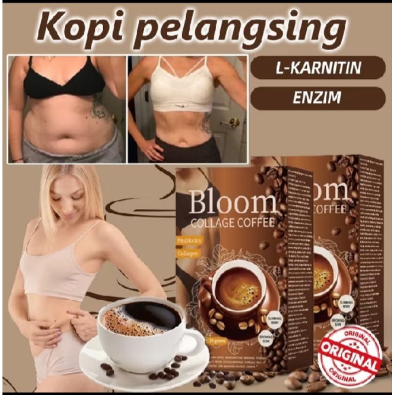 

BISA COD - BLOOM COLLEGEN COFFEE | KOPI DIET INSTAN| KOPI HITAM DIET | KOPI BLOOM ORIGINAL| KOPI PELANGSING VIRAL