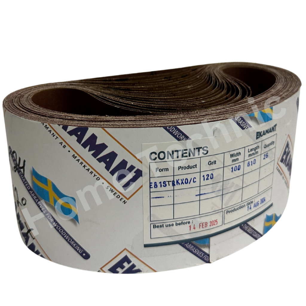 4"x24" #120 Amplas roll kain Kaku RKXO Ekamant / AMPLAS ROLL / AMPLAS BELT #120