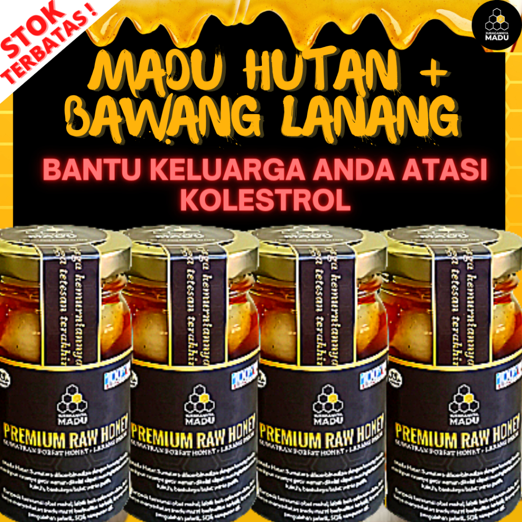 

MADU HUTAN SUMATRA + BAWANG LANANG ATASI ASAM URAT DAN KOLESTROL 1KG