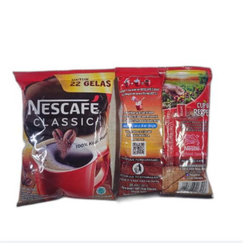 

Nescafe classic 40gr bag