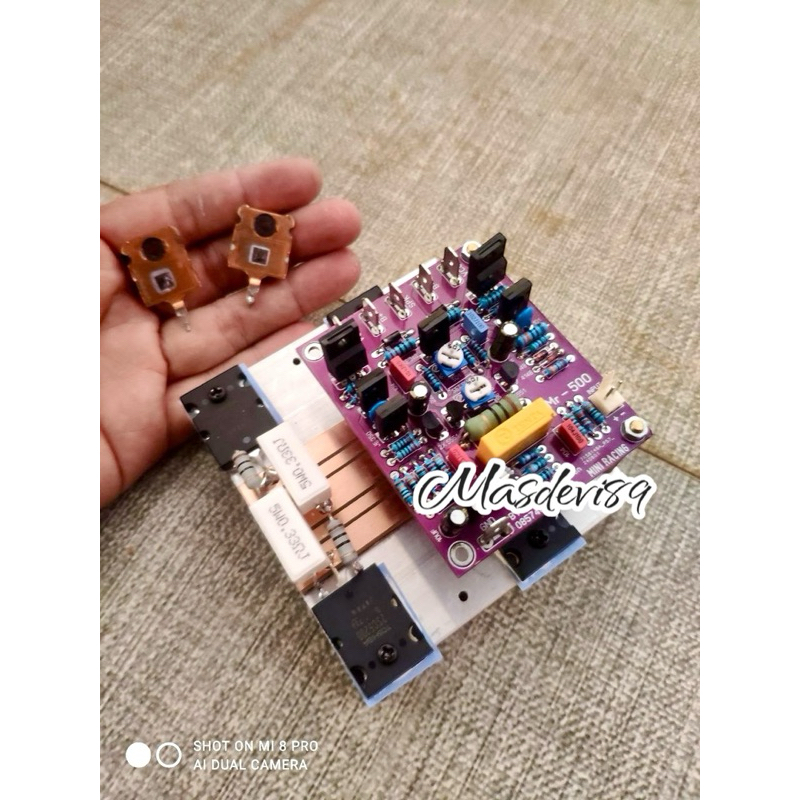 Driver Kit power amplifier PA plus Final Toshiba Original IC besar