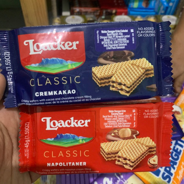 

beli 3 gratis spagheti Loacker 45gr