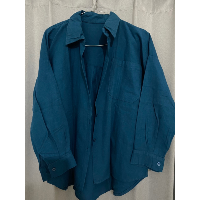 PRELOVED Blouse Linen