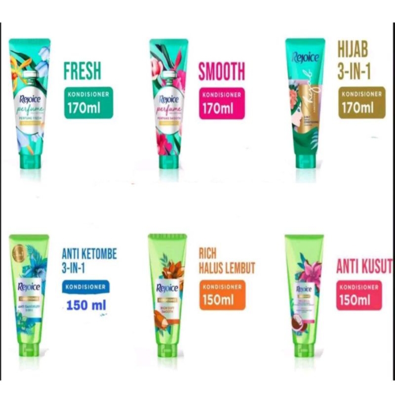 Rejoice Conditioner Parfume Korean Jeju/Anti Dandruf/Rich 150 ML