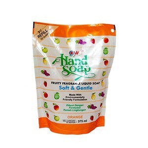 Yuri Hand Soap Soft & Gentle 375ml Sabun Cuci Tangan Hand Wash REFILL