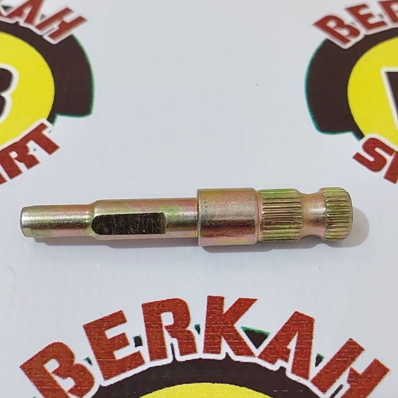 As pedal gigi maju mundur gearbox girbok Kaisar (as 13mm) as pendek gearbox girbok motor roda tiga -