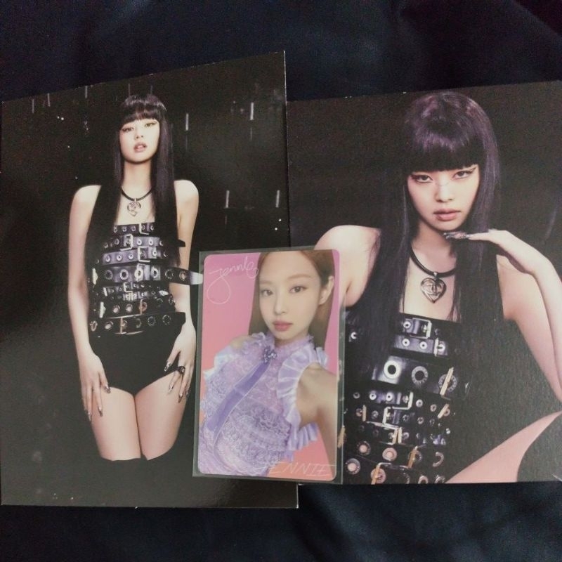 jennie blackpink photocard postcard bptg jennie photocard stella version