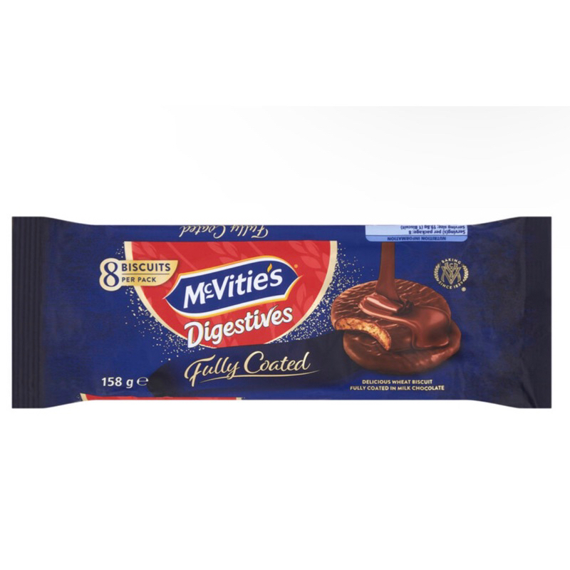

Mcvities Fully Coated Chocolate Biscuits | 158g