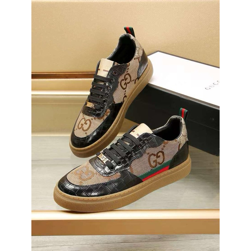 SEPATU PRIA IMPORT GUCCI ORIGINAL HIGH QUALTY 100%