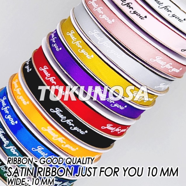 

SPECIAL PROMO PERROLL GOOD QUALITY SATIN RIBBON JUST FOR YOU 1 MM PITA KADO BUKET BUNGA PITA SATIN 1 CM HAMPERS UCAPAN TERIMA KASIH KADO ULANG TAHUN SUVENIR SOUVENIR