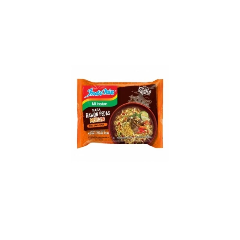 

Indomie Mi Instan Rasa RawonPedas Mercon 75g