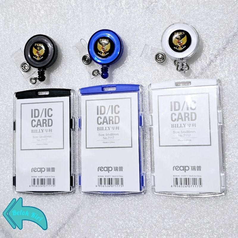 

Tempat Kartu Id Card Akrilik Reap + Yoyo Logo Pers